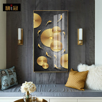 Abstract Genguan Decoration Painting Modern Brief Living Room Sofa Background Wall Mural Hotel Hallway Crystal Porcelain Painting