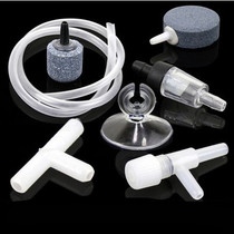 Aquarium accessories Regulating valve Three-way sand head oxygen tube Check valve Oxygen tube accessories