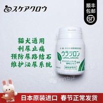 Japanese scarecrow white-back cat urinary tract maintenance of kidney stone cystitis diureured Urajiron