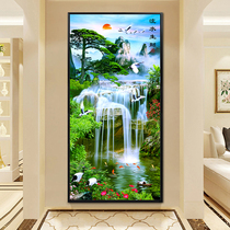 Porch wall decoration painting living room aisle Corridor murals landscape landscape lucky wall painting