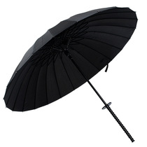 Umbrella of Chinese ancient wind with knife can pull out the umbrella of the knife knife the knife samurai in the umbrella