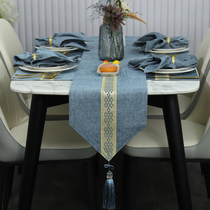 Dream lover table flag modern minimalist New Chinese table tea table TV cabinet Decorative Cloth Strip High-end Bed Tailors