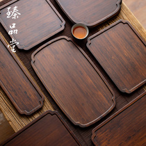 Zhen Pindang Bamboo Tray Tea Table Household Single Layer Rectangular Minima Dry Bubble Trumpet Tea Tray Large Pot Bearing Tea Tray