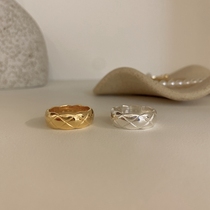 Spot on the spot = Joo Korea 925 silver small fragrant wind rhombus 11 No. 13