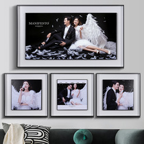 Wedding Dress Photos Magnify Hanging Wall Wash Photos Made Into Photo Frames Custom Photos Wall Bedroom Tie Wedding Photos 24-inch 36 36 inch 48 inch