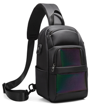 Mens small bag Shoulder bag Crossbody bag Multi-function chest small backpack Chest bag Casual mens bag Nylon bag Small satchel bag