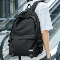 2021 New backpack mens shoulder bag Junior High School High School Students bag large capacity leisure travel bag computer bag