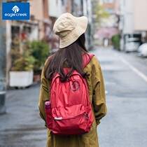 Eagle Creek Leisure backpack men and women travel anti-theft computer bag large capacity schoolbag female simple Forest