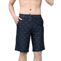 Haiport swimming trunks five points flat corner swimming trunks beach holiday pants couples leisure hot spring anti-embarrassing mid-length