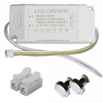 LED lamp driver constant current two-color segmented ballast dimming color ceiling lamp 8W24W36W transformer