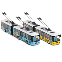 New metal simulation Volkswagen T1 School Bus bus bus tram car model