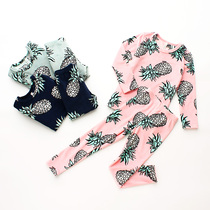 Rainbowbus Daughter childrens baby underwear Super soft velvet small medium and large childrens autumn clothes autumn pants set Winter clothes 3391