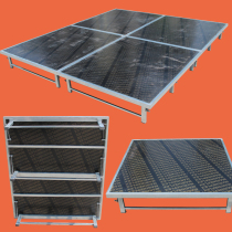 Wedding catwalk board folding lifting platform round stage wedding props performance catwalk ladder platform wedding road reinforcement platform