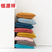 Hengyuanxiang Nordic ins light luxury sofa pillow cushion 45x45 square pillow car pillow case without core