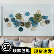 Chinese garden home wall three-dimensional creative flower soft decoration living room bedroom sofa background wall pendant