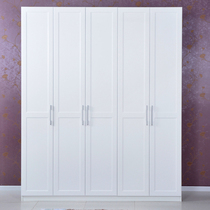 Yi non-blister door wardrobe combination wardrobe diaphragm pressure door wardrobe balcony cabinet European wardrobe can be customized