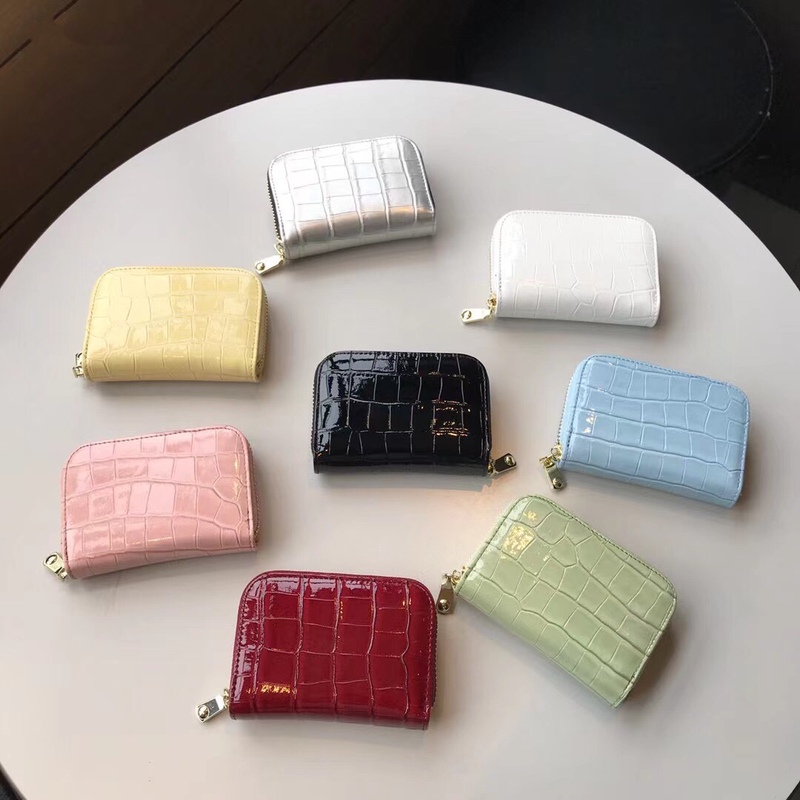 Card Holder for Women 2024 New Model, Compact, Large Capacity, 12 Card Slots, Coin Purse, Patent Leather, Multi-Functional Id Card Holder, Bank Card Holder Card Holder for Women 2024 New Model, Compact, Large Capacity, 12 Card Slots, Coin Purse, Patent Leather, Multi-Functional Id Card Holder, Bank Card Holder