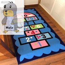 Japanese girl cartoon game carpet kindergarten floor mat jumping house boy early education baby crawler mat wash