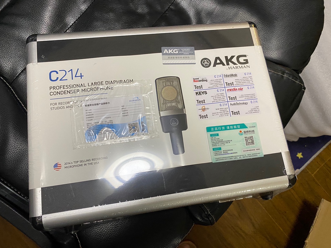 akg c214麦克风/话筒值得入手？详细曝光质量如何？