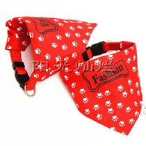 Pet dog scarf scarf scarf scarf Teddy Bears VIP pet supplies cat and dog triangle scarf bibs