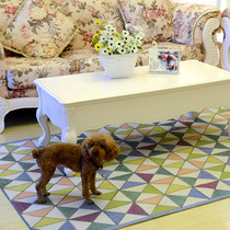 Swedish Ekelund Nordic Full Cotton Surface Ground Mat Door Cushion Non-slip Tatami Yoga Mat Machine Washable Carpet