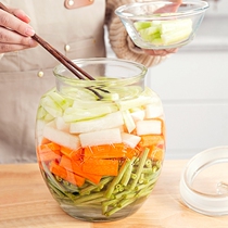 kilner Sichuan kimchi jars home thickened large pickles sealed cans pickled glass jars
