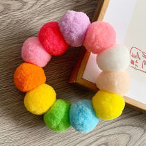 Kitty Color Mao Ball Item Circle Puppy Mao Ball Item Circle Chai Dog Cokie collar Net Red Pet Photographed Ornament