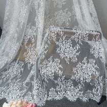 Width 1 5 m long 3 m exit mesh soft flower lash lace fabric embroidered lace fabric embroidered lace wedding material