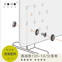 Dodo hole board accessories countertop bracket Desktop clip hook nail-free installation supporting the use of simple design