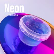 NEON NEON curled up real flower breeze SLIME egg SLIME decompression dizzy Tetto ins Net red toys