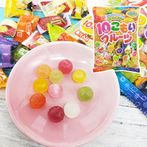 Japan imported candy Li Ben assorted fruit candy 180g a bag of 10 kinds of fruit flavors small hard candy snacks