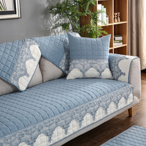 Four Seasons fabric sofa cushion universal European simple modern combination cushion full cover customized non-slip sofa cover cover towel