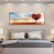 Simple bedroom bedside painting heart tree peace dove decorative painting living room sofa background wall mural restaurant hanging painting Love