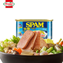 SPAM world stick lunch meat canned light flavor 198g instant noodle sandwich Hand-caught cake instant ham ingredients