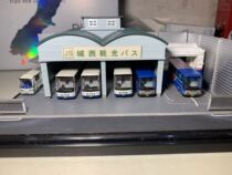 Japan DDF N scale 1:150 sand table finished scene model Chengxi Sightseeing Station special spot