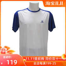 Salomon Salomon quick-dry T-shirt sports short-sleeved running T-shirt marathon Agile SS Tee counter
