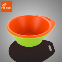 Fengfeng FMP318 outdoor travel camping picnic portable plastic tableware set Bowl 2 with hanging hole spoon