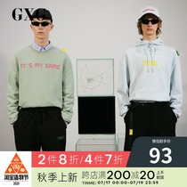 GXG X TETRIS joint mens winter new green long-sleeved sweater GY131821G