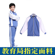 Beautiful O School Uniform Shenzhen Elementary School Students Winter Clothing Sports Mens Winter Zip-Shirt Jacket (Single Piece)
