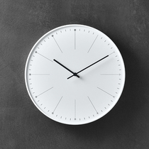 Calle Japan imported Lemnos Nordic simple NENDO silent clock without mirror wall clock