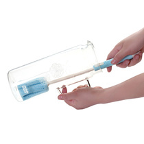 FaSoLa Kitchen Sponge Wash Cup Brush Telescopic Housecleaning Cleaning Bottle Brush Long Bottle Brush Long Handle Bottle Brush