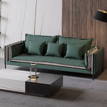 Italian designer sofa combination three modern simple Nordic small apartment light luxury living room minimalist down sofa