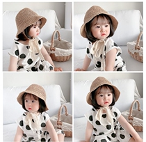 Little Princess Cool hat baby sunscreen hat cover summer child sun hat girl child fish fisherman hat straw hat