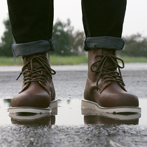 Labor protection shoes mens anti-smashing and puncture-resistant light work site welders anti-odor high-top steel buns summer protection