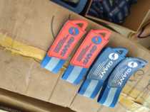 Tie legs with 2 brands a bit blemish warehouse goods bunches foot straps