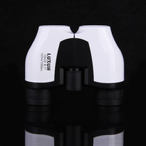 New outdoor 10x22 pocket High Definition telescope white porcelain portable double tube