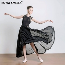 Dance Costume Rehearsal practice Costume Women Adults Modern Dance Out of Classical Tandem Dress Flutter dance dresses