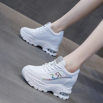 2020 spring new daddy shoes womens ins trendy shoes thick soled Inside Sports womens shoes casual small white shoes X0227