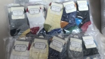 Color childrens socks short 5 pairs