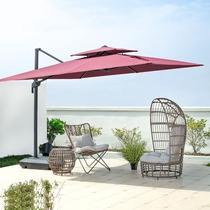 Outdoor parasol courtyard umbrella outdoor Roman umbrella garden large parasol outdoor rain sunshade commercial umbrella